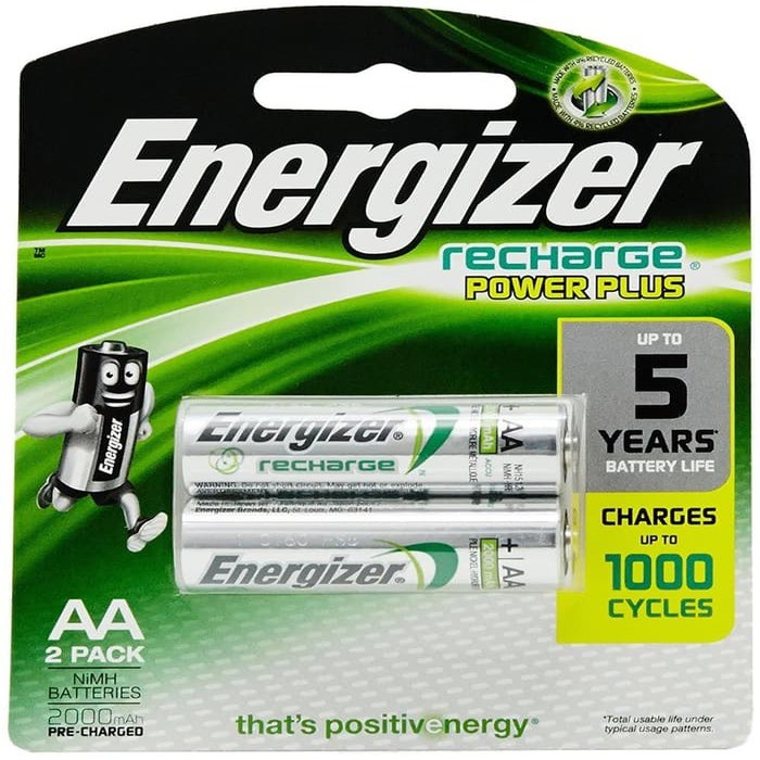RECHARGEABLE BATTERY ENERGIZER AA ISI 2
