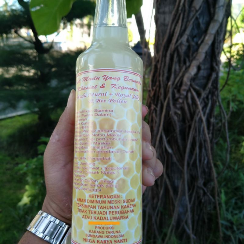 madu asli/madu putih/madu royal jelly/madu sumbawa