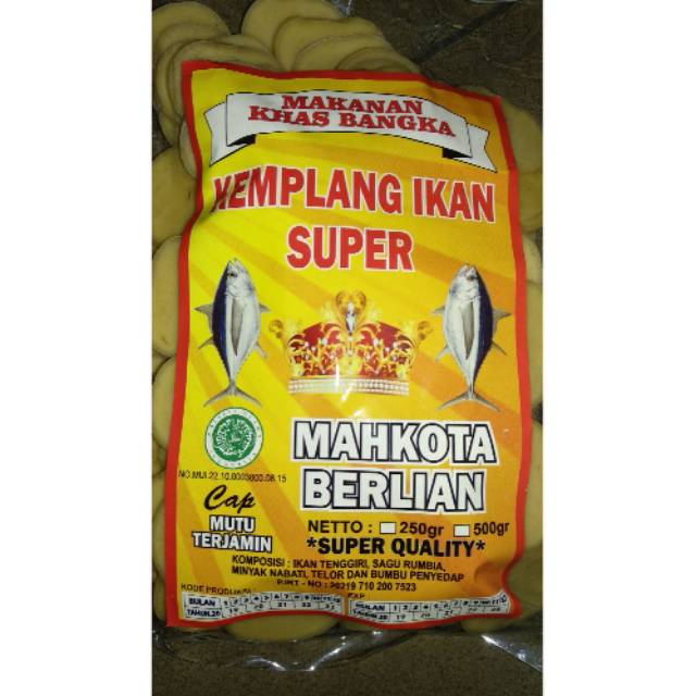 

Kempelang mentah "mahkota" 500 gram