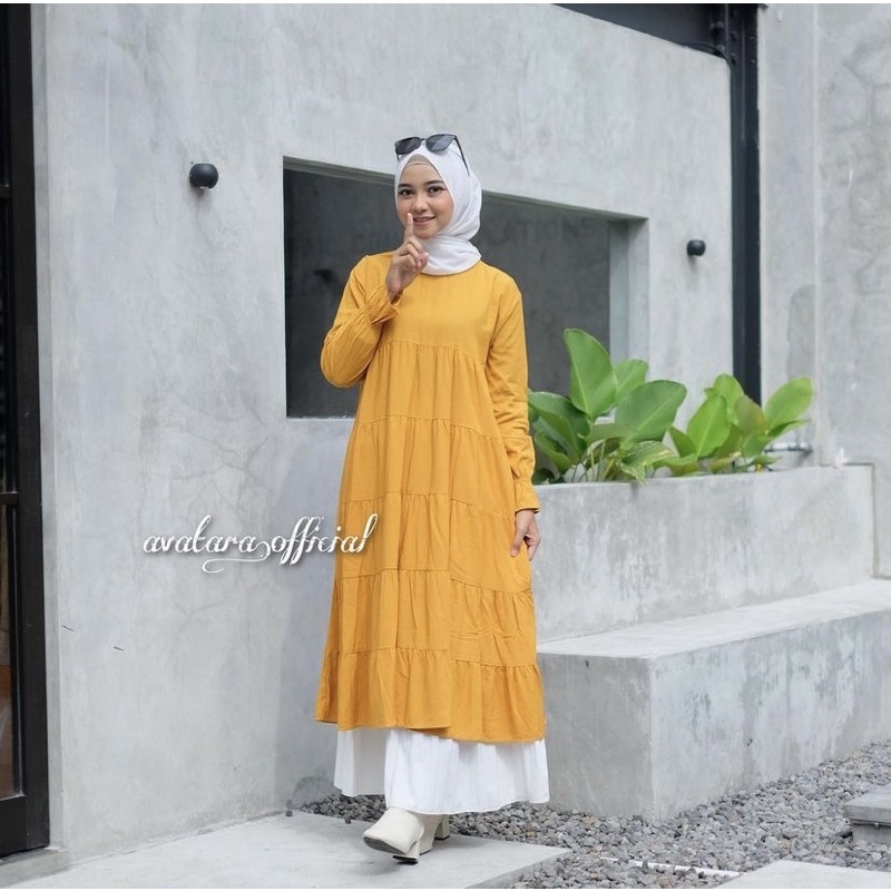 QUEEN LONG TUNIK/ TUNIK RAYON