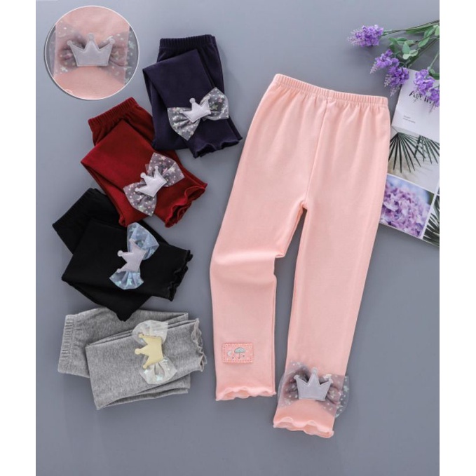 Legging Anak Perempuan Import / Legging Anak Cewek Import ( usia 4 tahun_9 tahun )