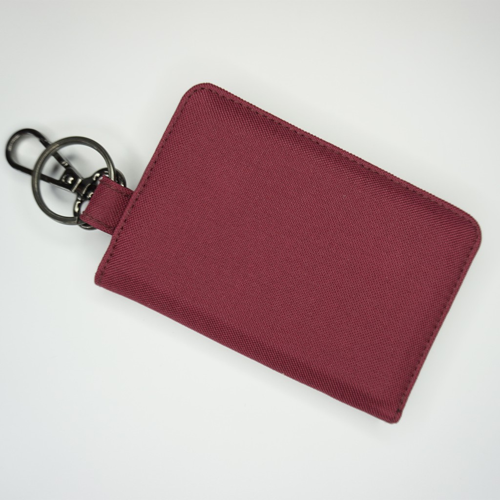 Gantungan Kunci Mobil Motor / Keychain / Dompet STNK Slim / Warna Maroon - UGDA0013