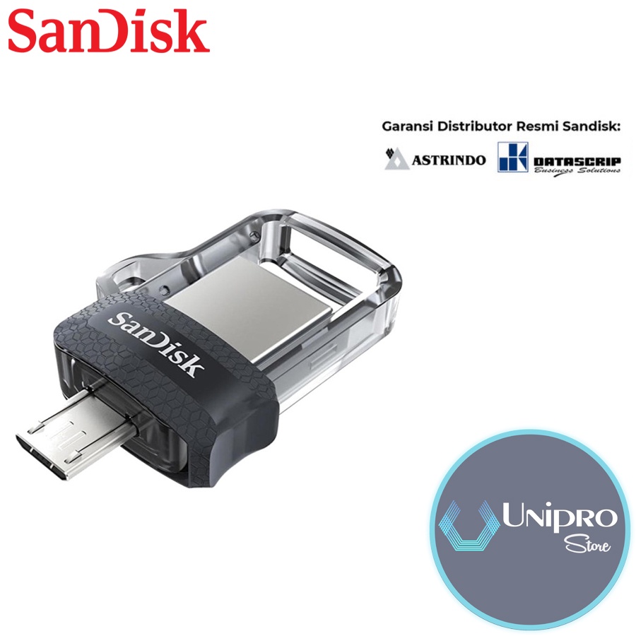 Flashdisk SanDisk OTG 32GB USB m 3.0 Ultra Dual Drive Micro USB Original