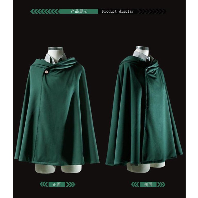 Jubah Attack On Titan Original Japan Shingeki No Kyojin SNK ANIME LEVI