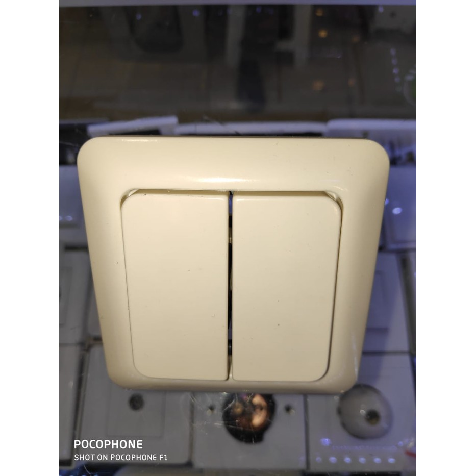 SAKLAR BERKER / SAKLAR DOUBLE / SAKLAR SERI / SAKLAR GANDA MERK BERKER