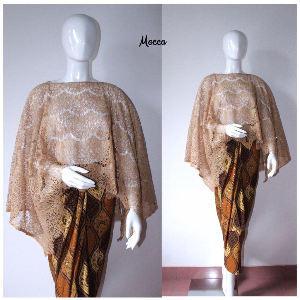 Termurah PROMO!!!!! KEBAYA CAPE BROKAT / KEBAYA MODERN / KEBAYA WISUDAHAR