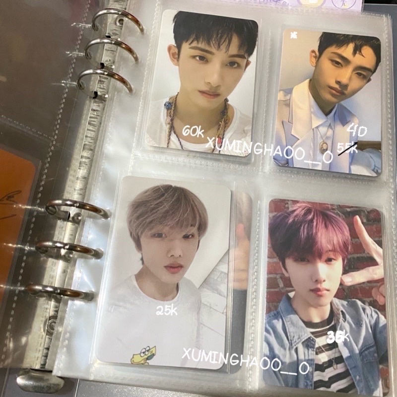 pc photocard winwin past departure reso pt 1 pt 2 jisung cafe jisung jewel hotsa