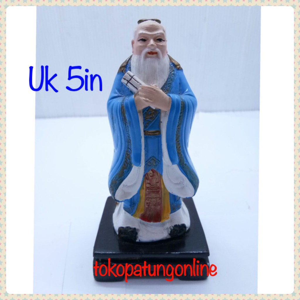Patung KongHucu Kongsi Uk 5in
