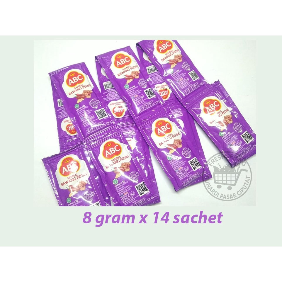 ABC Saus Sambal  per 10 sachet