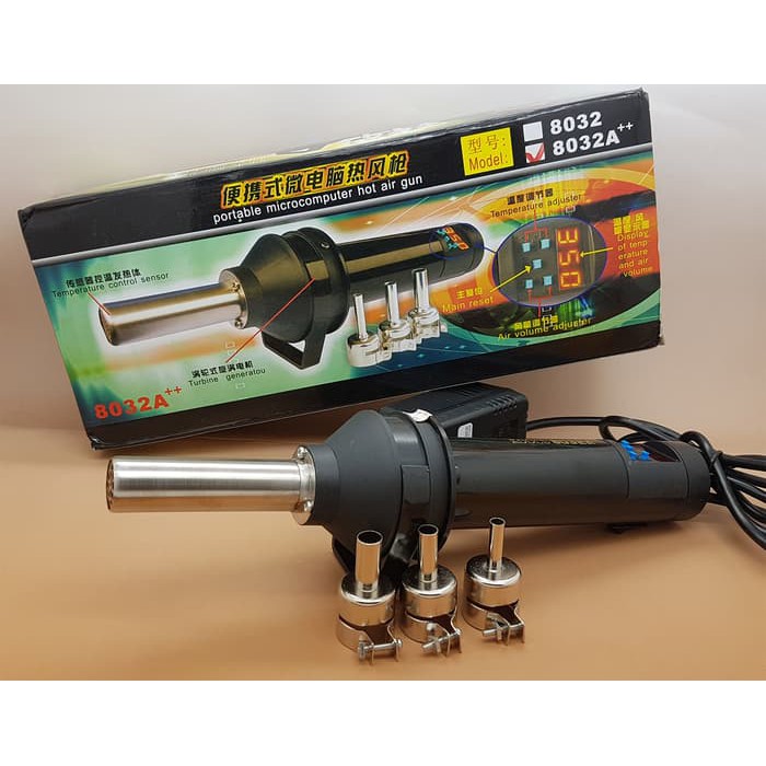 PROMO.. ANALOG  Solder Uap Digital Portable