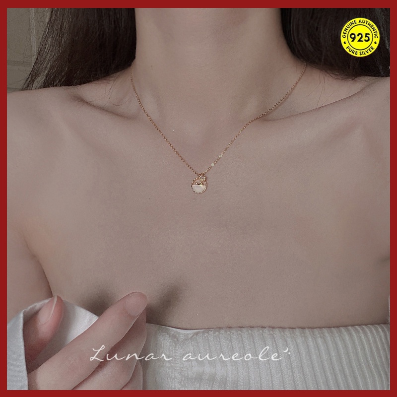 Kalung Bahan S925 Silver Untuk Wanita