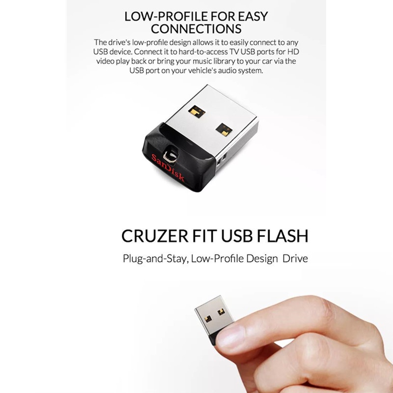 Cruzer CZ33 Flash Disk USB 2.0 Kapasitas 128GB