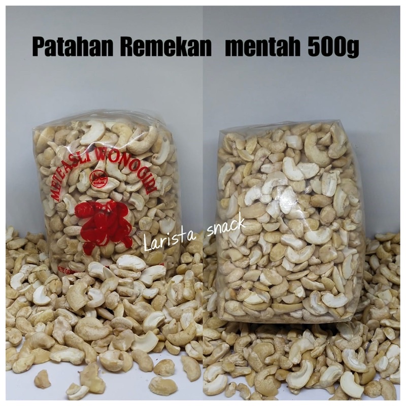 

KACANG METE MEDE PATAHAN REMEKAN MENTAH 500g TERMURAH TERLARIS