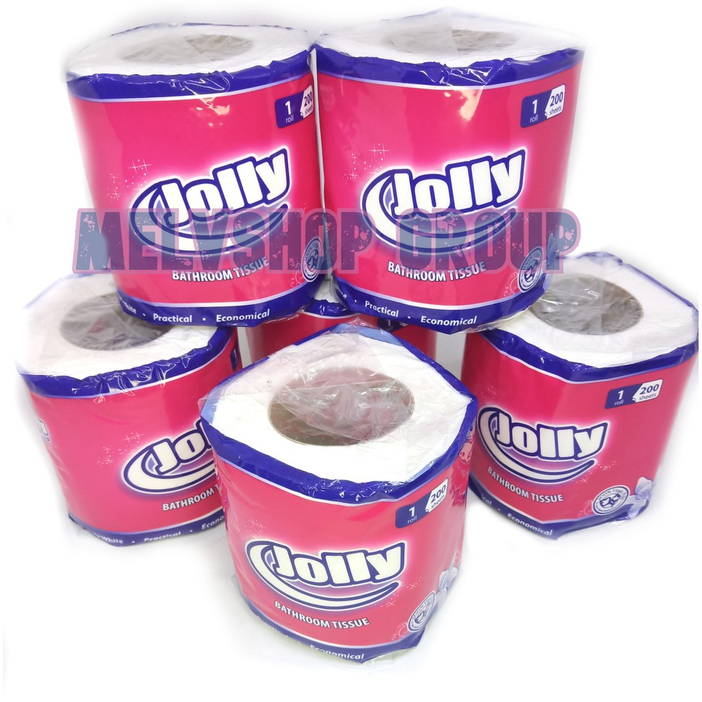 Tissue Jolly Roll / Tisu Jolly Gulung / Tissu Isi 200 Sheet