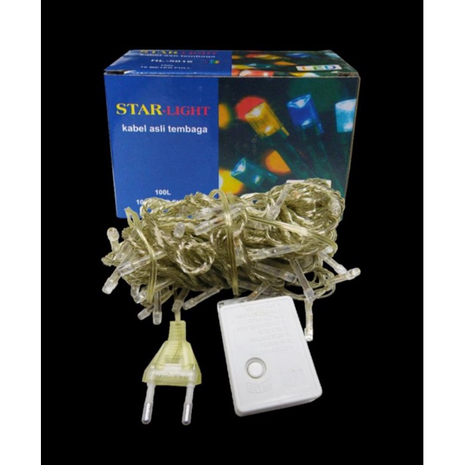 Lampu Tumbler Led RGB Warna Warni Kelap Kelip Hias 10 meter 100 led Tumblr Light Kerlap Kerlip