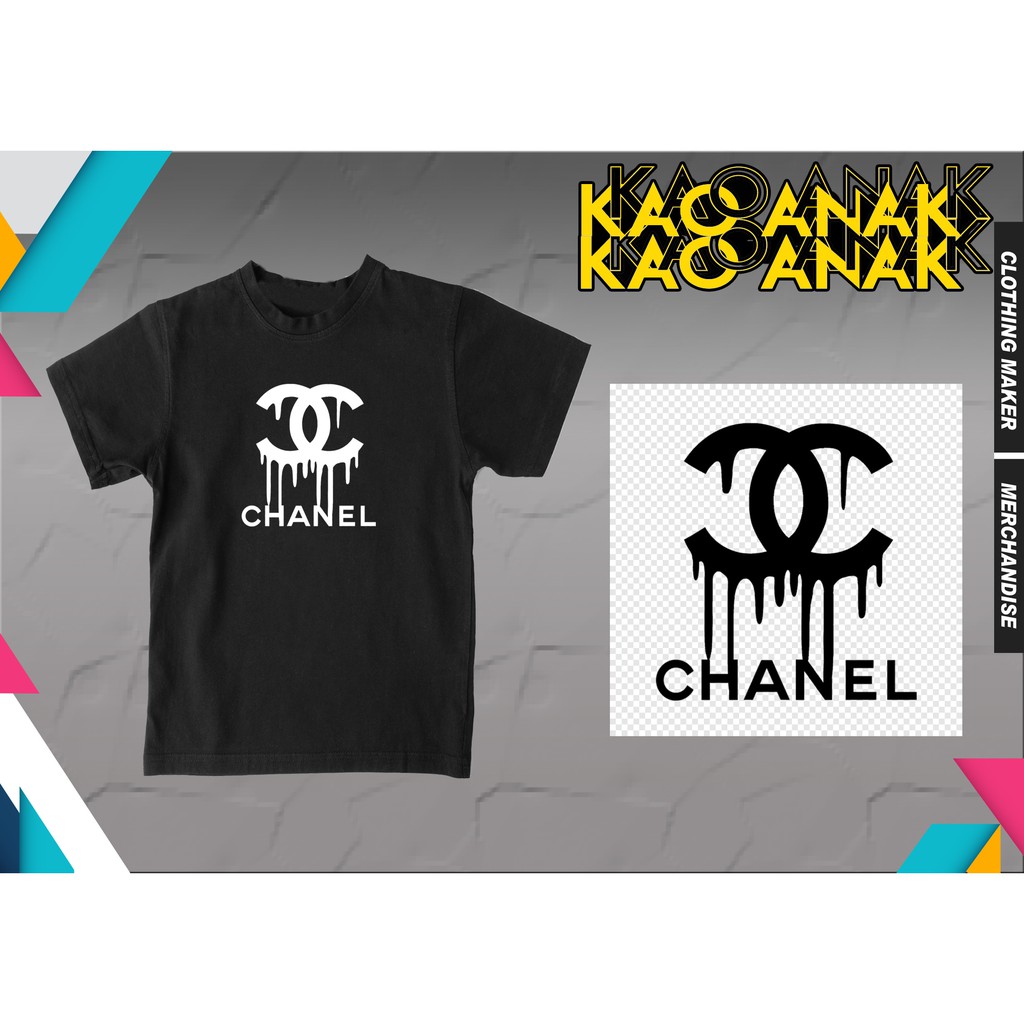 BAJU KAO ANAK CHANEL / KAOS ANAK / BAJU ANAK LAKI LAKI PEREMPUAN