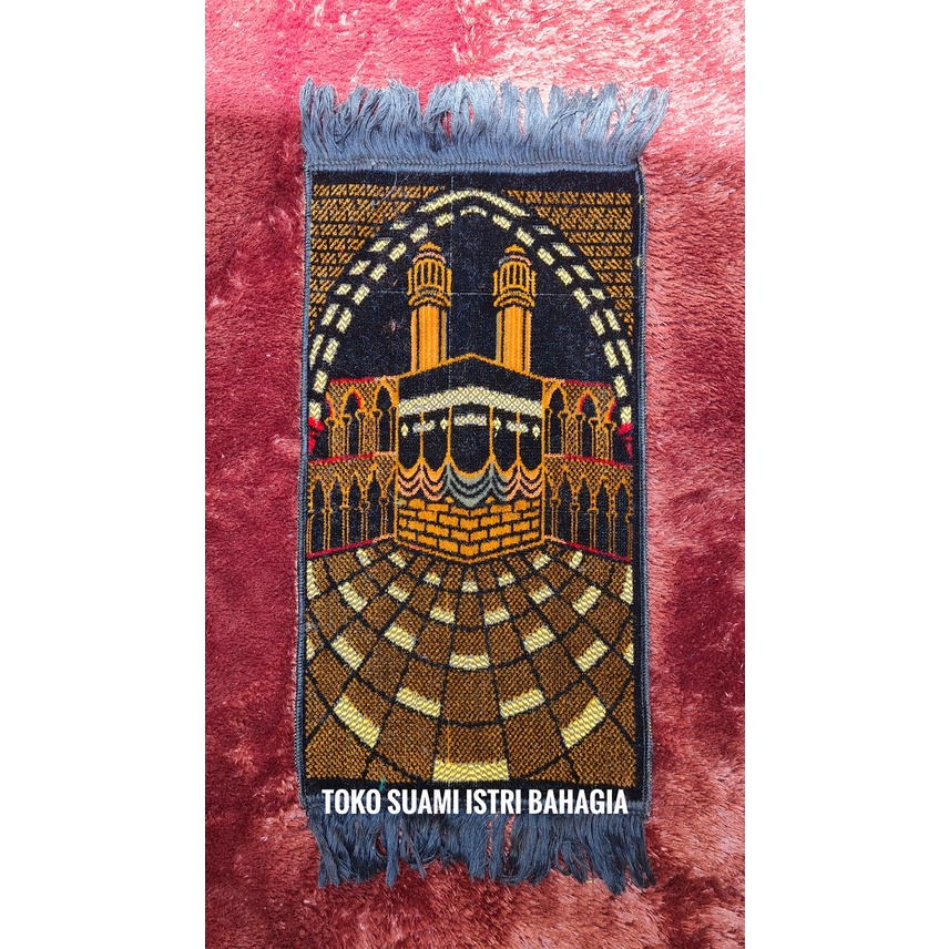 Sajadah Turki Dhodia Grade B 35 x 60 Cm Polos Motif Termurah Kepala Muka Kecil Anak Turki Velvet