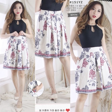 WELVA - Rok Batik Modern Bawahan Batik Modern Wanita