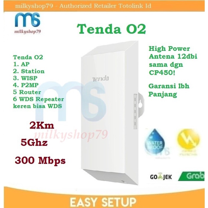 TOTOLINK CP450 P2P 5GHZ HIGH SUPER POWER LONG RANGE 8KM 450MBPS