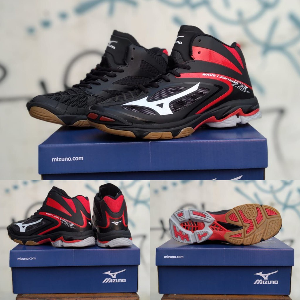 sepatu mizuno wlz3 mid premium grade (ori) sepatu voli sepatu olahraga/mizuno wlz 6/ mizuno wlz 4/ S