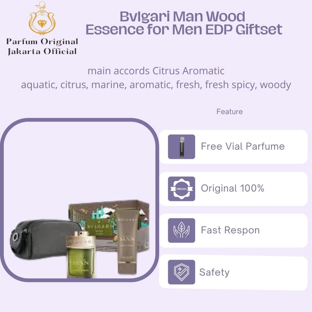 Parfum Parfume Perfume Asli Perawatan Kecantikan Original Import Branded Pria Laki Laki Cowok Bvlgar