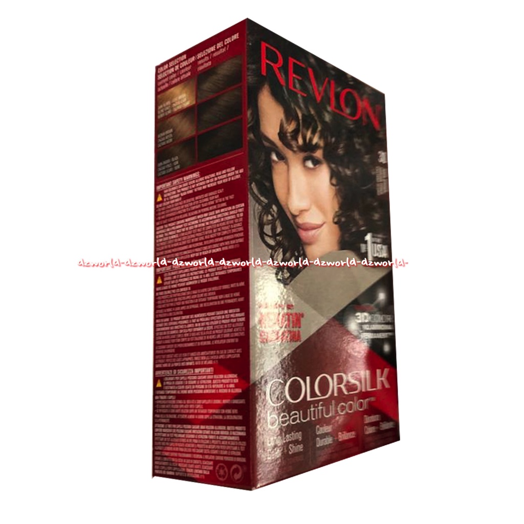 Revlon Colorsilk Hair 30 Dark Brown Cat Rambut Coklat Tua Pewarna Rambut Hair Color Revlon 30 Revlon30