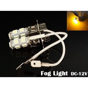 Lampu Foglamp H3 LED 9 Titik Kuning Bagus