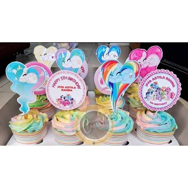

MY LITTLE PONY Buttercream Cupcakes