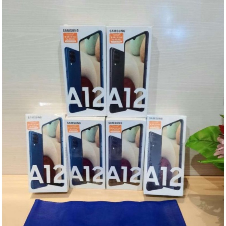 samsung A12 Ram 4/128 6/128 GB Garansi Resmi