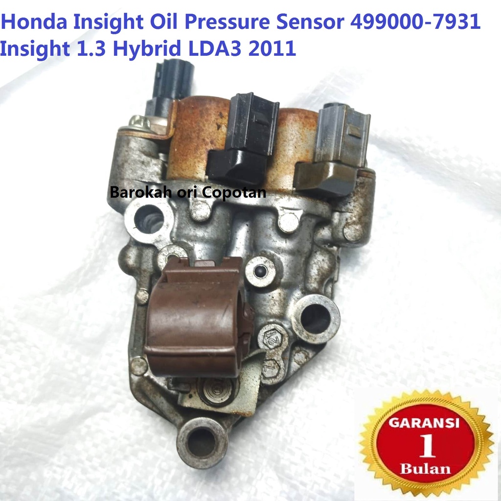 sensor Honda Insight Oil Pressure 499000-7931 KEIHIN OCV Insight 1.3 Hybrid LDA3 2011 vvti copotan original ori asli switch 9H07
