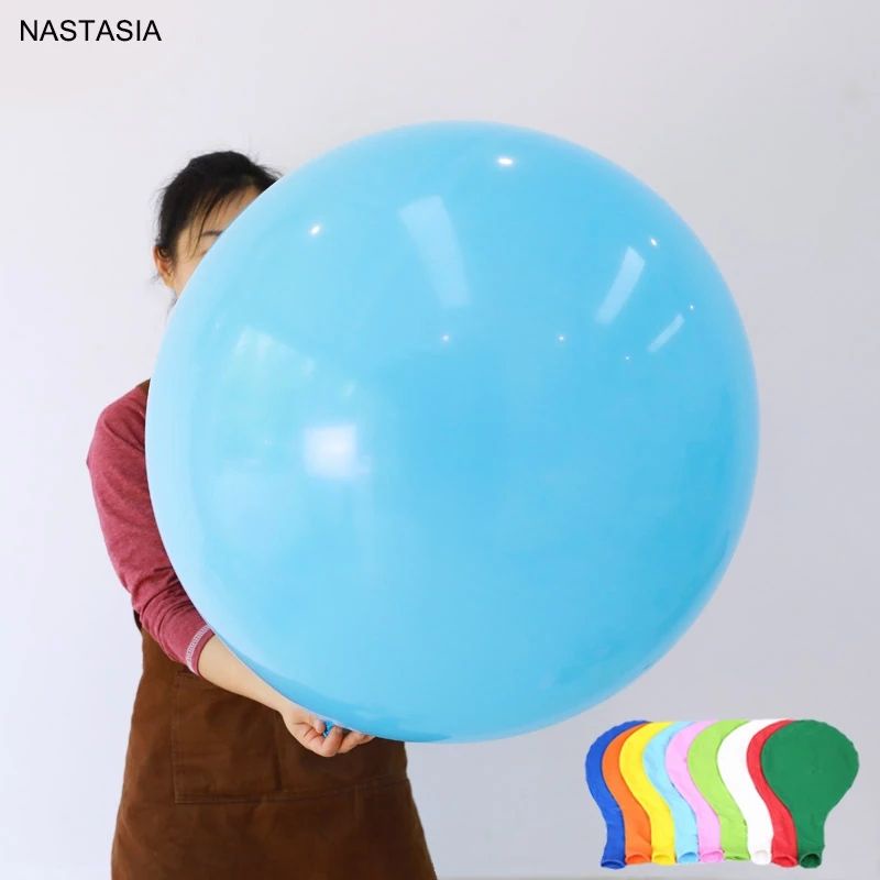 Balon Latex Doff jumbo / besar Ukuran 18 inc (isi 5 biji)