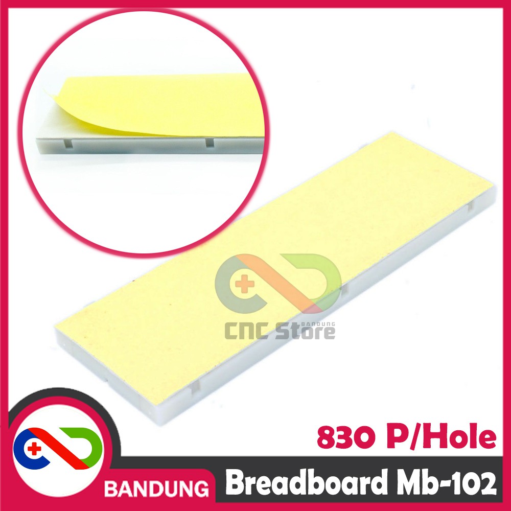 BREADBOARD MB-102 SOLDERLESS 830 830P