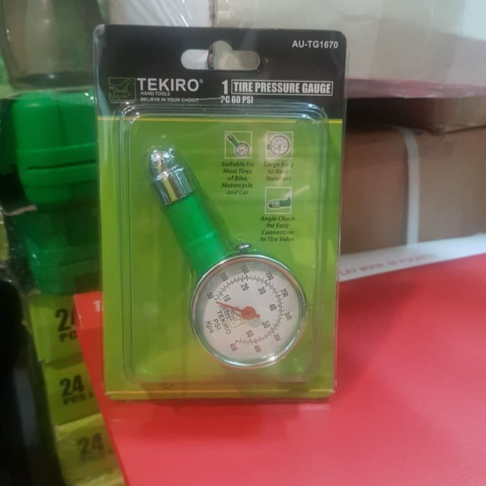 Tekiro tire pressure gauge pc 60 psi