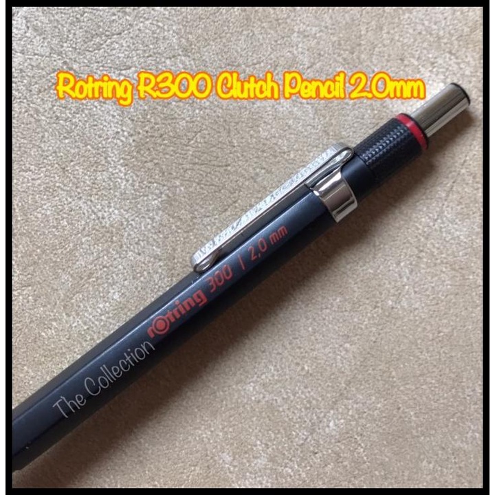 

Daisydooo | Atk0509Rt Rotring 300 Clutch Pencil 2.0 Mm 1904729 Pensil Mekanik