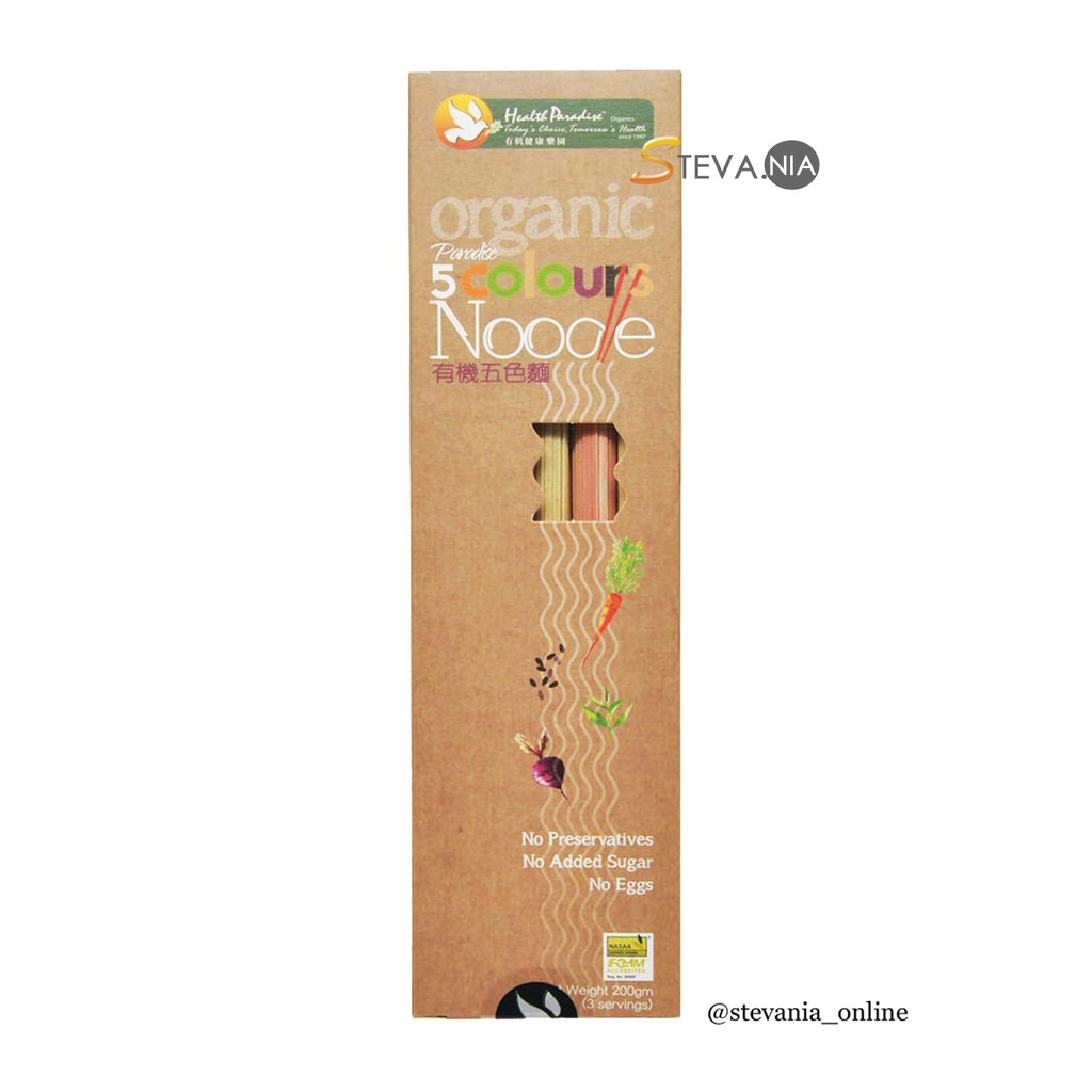 

Health Paradise Organic 5 Colours Noodle