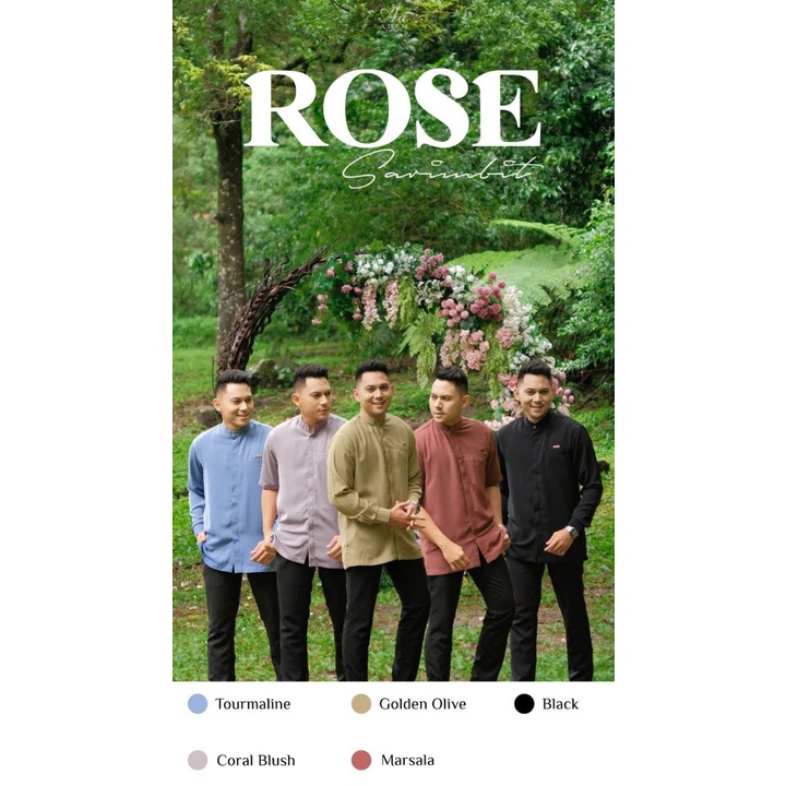 PALING LARIS ROSE KOKO DAD (LENGAN PANJANG) By.Aden