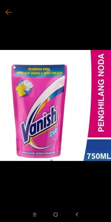 Vanish Pink Penghilang Noda 750 Ml