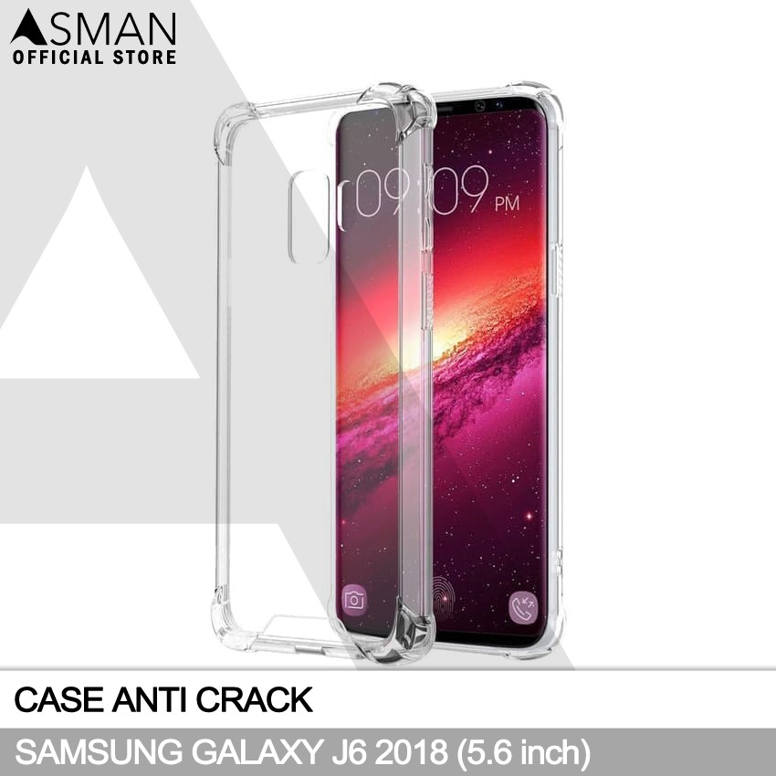 Anti Crack Samsung Galaxy J6 (5.6&quot;) | Soft Case Anti Bentur - Claer