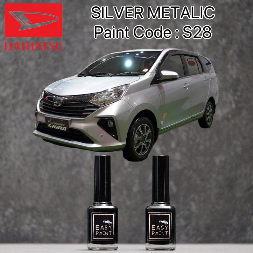 Cat Oles Silver Metalic S28 Daihatsu Sigra Toyota Calya Silver Metalik