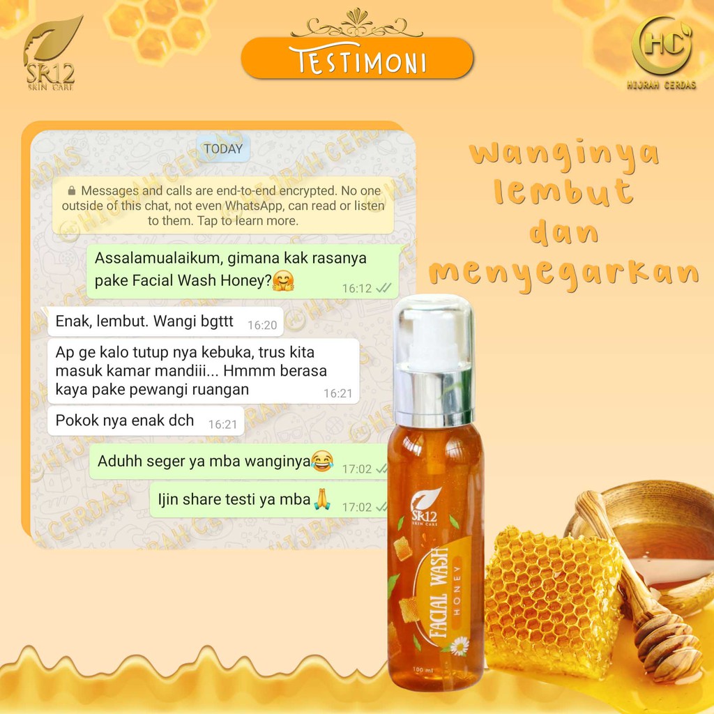 FACIAL WASH HONEY SR12 100ML