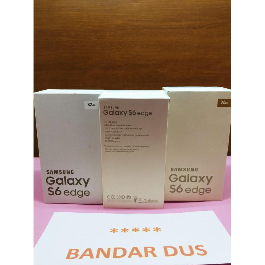 

Dus/Box/Book/Kotak Samsung Galaxy S6Edge Fullset Aksesoris Termurah Bdd Original