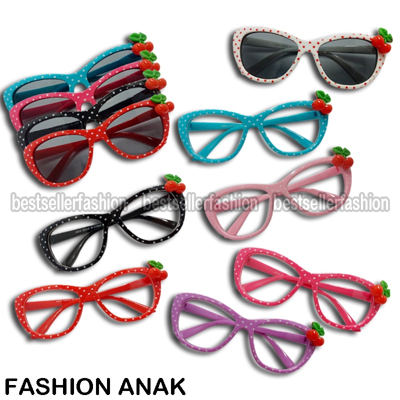 kacamata anak anak eye cat polkadot cerry kaca mata hitam dan transparan transparan fashion anak lucu kacamata cerry kacamata motif polkadot kacamata anak perempuan kacamata anak laki laki kacamata gaya anak cewek cowok
