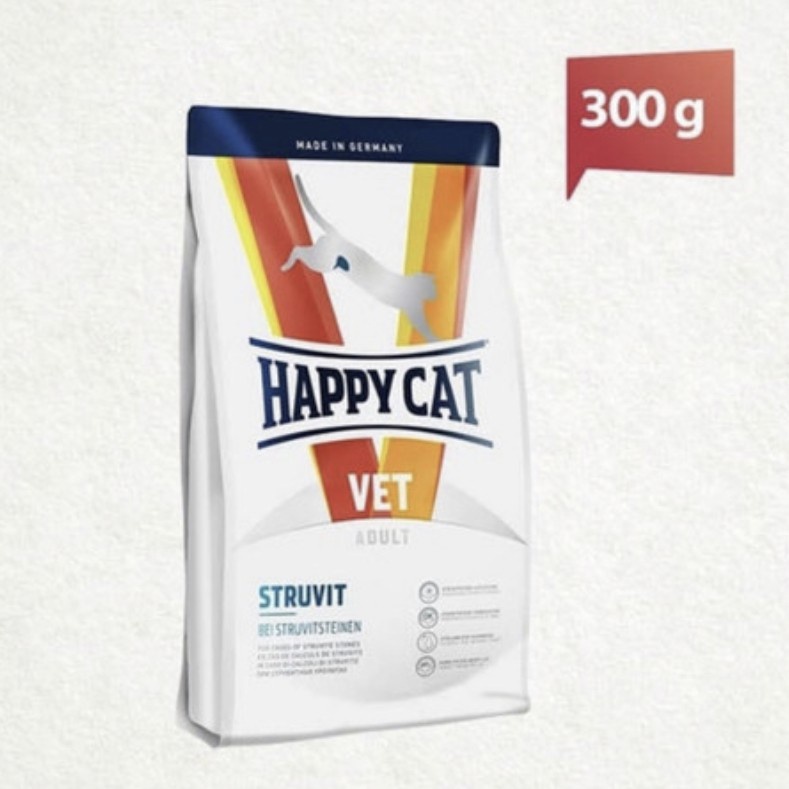 Happy Cat Vet Diet Struvit 300gr Makanan Kucing RC Urinary S/O SO Care