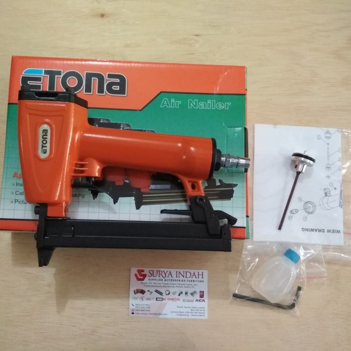 Paku tembak F30 F 30 "Etona" ASLI tembakan angin nails air gun