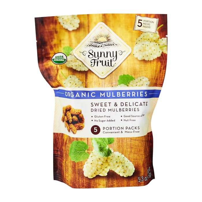 

#HANDCARRY Sunny Fruit Organic Mulberries 250g - UFOHCR3201