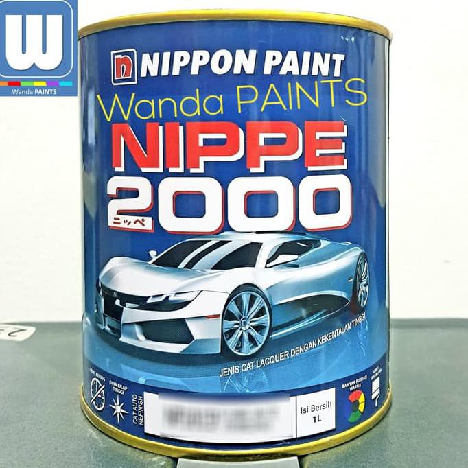 NIPPON NIPPE 2000 CAT DUCO WARNA MERAH (1 LITER) TERLARIS