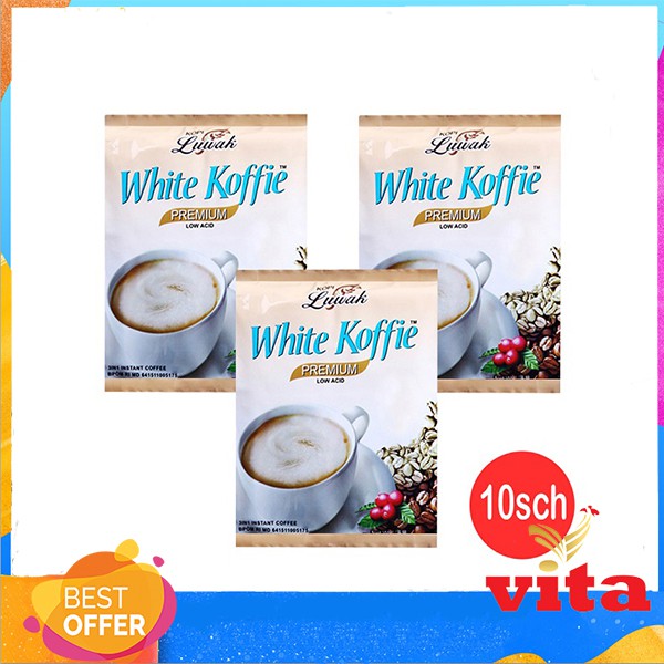 

Luwak White Kopi 10x20gr