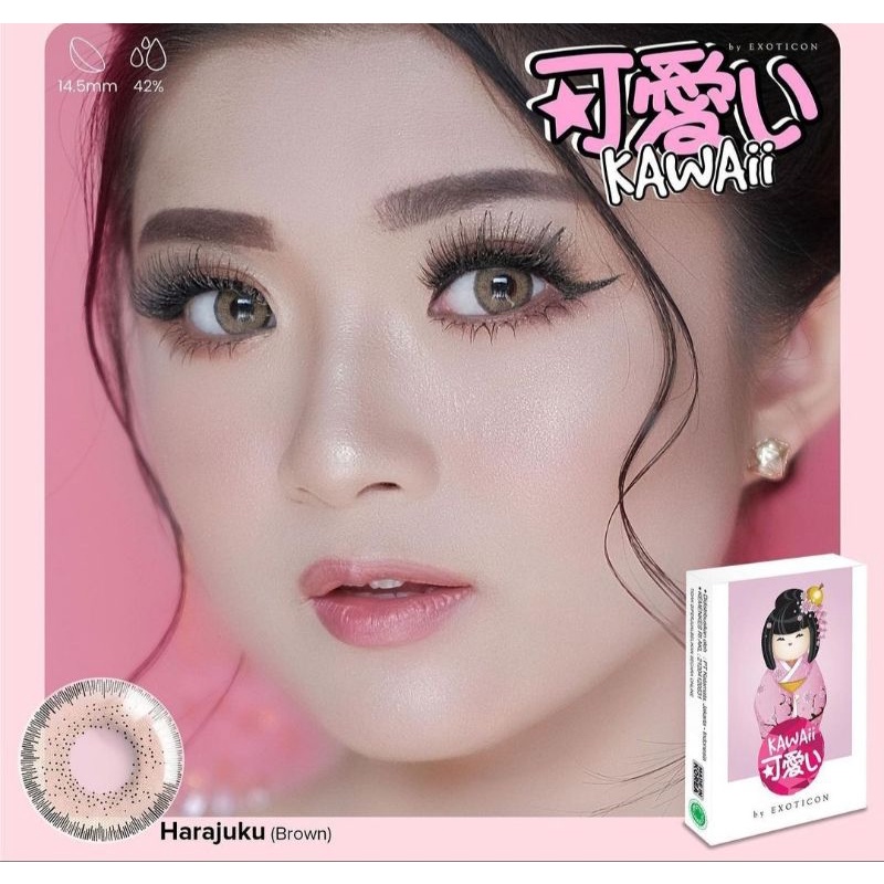 SOFTLENS KAWAII NORMAL MINUS s.d -6.00 ORIGINAL MADE IN KOREA