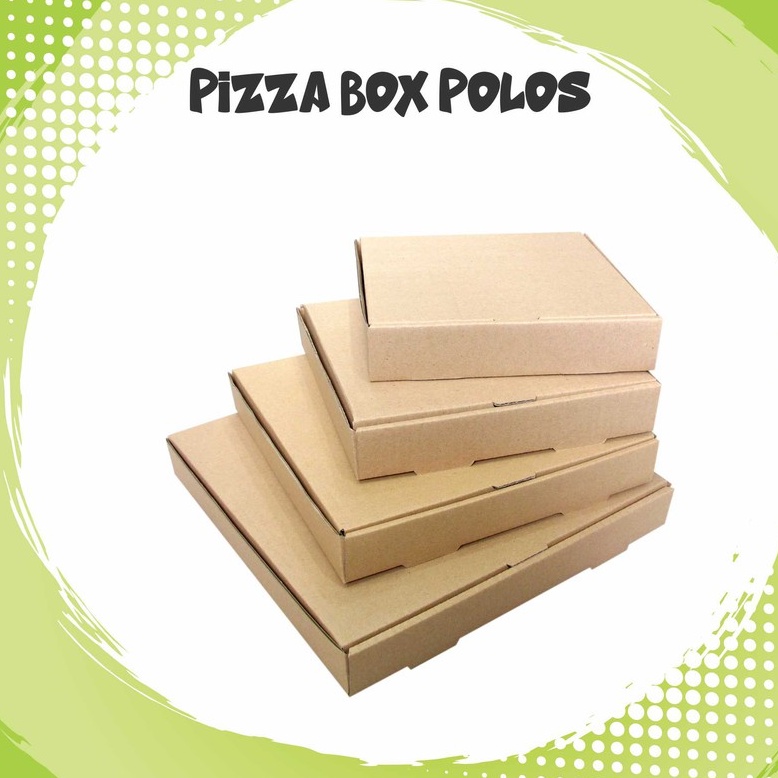 

PIZZA BOX POLOS ( ISI 25 PCS )