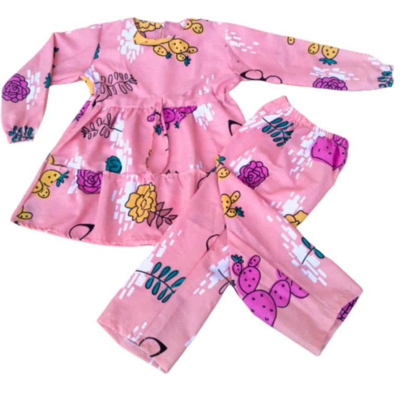 (COD) Set Kaktus Anak Usia 2-8 th (Pilih Warna)